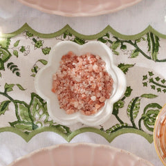 French Perle Scallop White Mini Dish