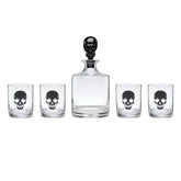 Vintro Halloween Skeleton 5-Piece Whiskey Set