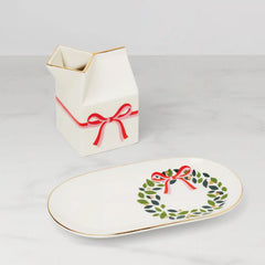 Be Jolly Milk & Cookie Plate