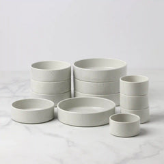 Modulus Vapor 12-Piece Bowl Set