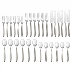 Tidal Frosted 30-Piece Flatware Set