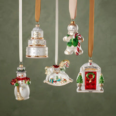 Blown Glass Gingerbread Ornament