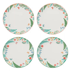 First Blooms Accent Plates, Set of 4