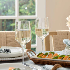 Tuscany Classics Angled Wine Glasses, Set of 6
