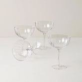 Curva Coupe Glasses, Set of 4