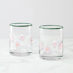 24 Seven Flower Tumbler, Set of 2