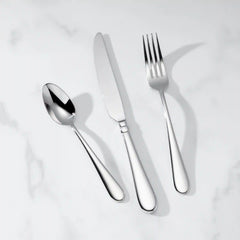 Studio 1414 Mirror 24 Piece Flatware Set with Caddy