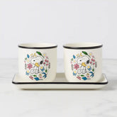 Chef Snoopy Herb Pots, Set Of 3