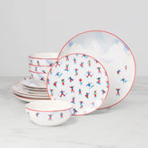Snowbound 12-Piece Dinnerware Set