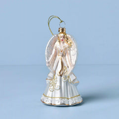 Blown Glass Angel Ornament