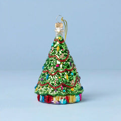 Blown Glass Tree Ornament