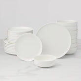 24 Seven White 24-Piece Dinnerware Set
