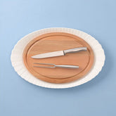 Harvest 4-Piece Turkey Platter & Carving Set
