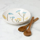 Wildflowers Salad Bowl with Servers