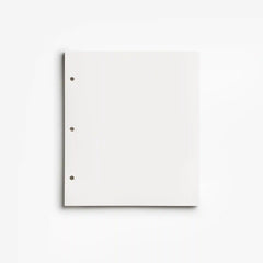 White Photo Album Paper, 10 Pages