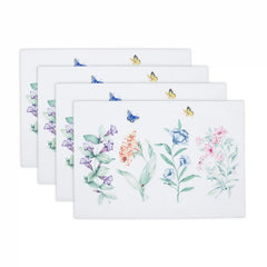 Butterfly Meadow Garden Placemats, Set of 4