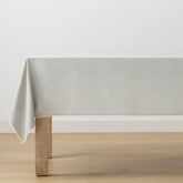 French Perle Solid Dove Grey 60x102 Tablecloth