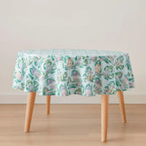 Lenox Spice Village Allover 70x70 Round Tablecloth