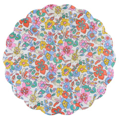 Meri Meri x Liberty Garden Party Large Plates, Set of 6