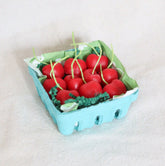 Cherry Beeswax Birthday Candles