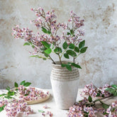Artificial Blush Japanese Cherry Stem