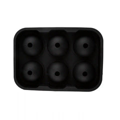 Black Round Silicone Ice Mold