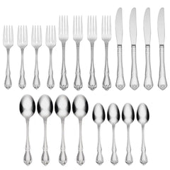 True Rose 20-Piece Flatware Set