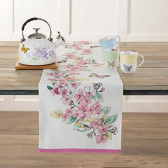 Butterfly Meadow Floral 14x72 Table Runner