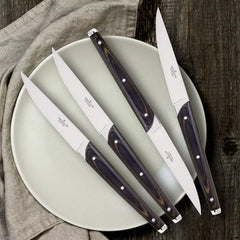 Pakkawood Steak Knives, Set of 4