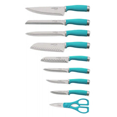 Epicure True Aqua 15 Piece Cutlery Block Set