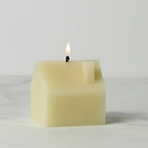 Iconic Cream Small House Candle