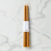 Dipped Miel 12 Taper Candle, Set of 2