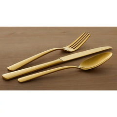 Aptitude Gold 20-Piece Flatware Set