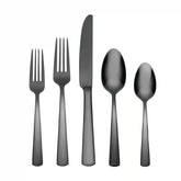 Aptitude Midnight Glossy 20-Piece Flatware Set