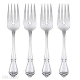True Rose Salad Forks, Set of 4