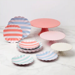 Bamboo Cream Small Cake Stand