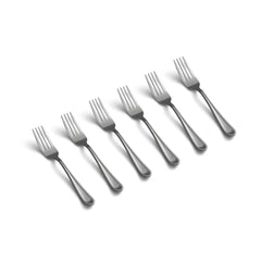 Malibu Satin Salad Forks, Set of 6