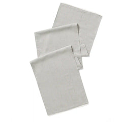 French Perle Dove Grey 70x14 Table Runner