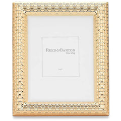 Watchband Satin Gold 5x7 Photo Frame