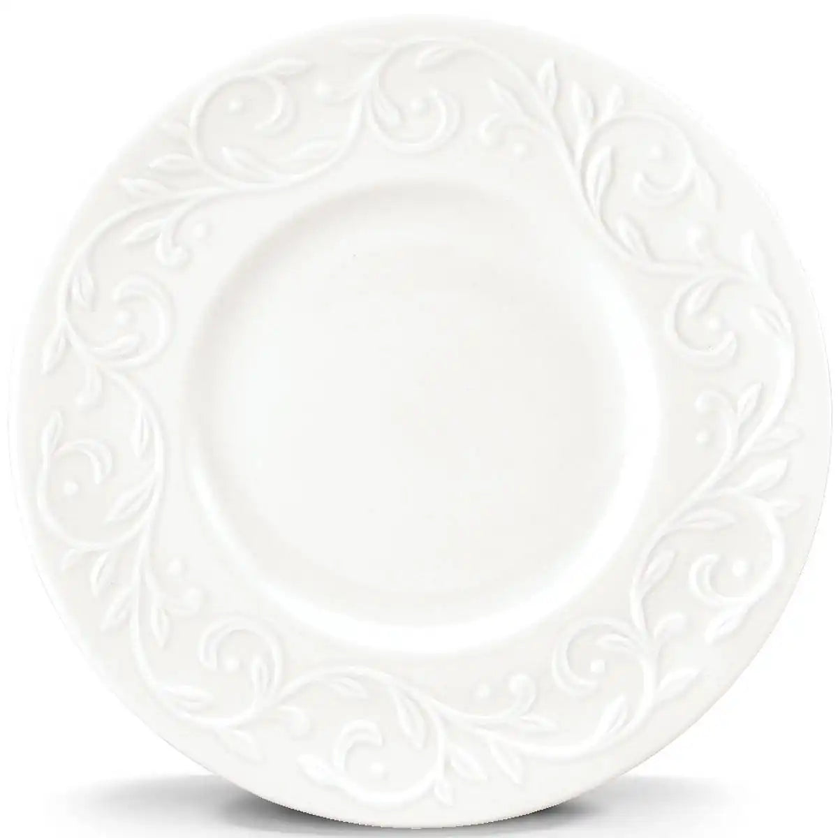 Opal Innocence Carved 4-Piece Plate Set