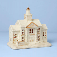 Mistletoe Park Town Hall Lit Figurine
