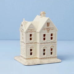 Mistletoe Park Victorian House Lit Figurine