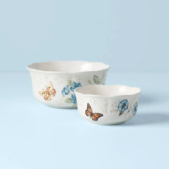 Butterfly Meadow 2-Piece Bowl Set