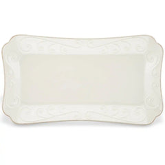 French Perle White Hors d'Oeuvres Tray