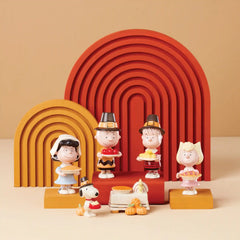Peanuts Thanksgiving 6-Piece Figurine Set
