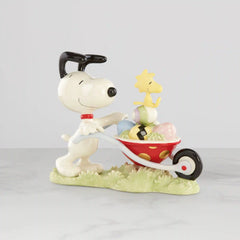 Snoopy Easter Egg Delivery Figurine