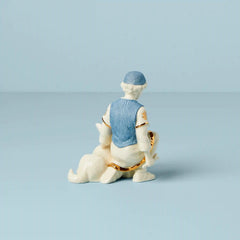 First Blessing Nativity Shepherd & Dog Figurine