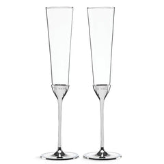 Take The Cake 2-Piece Champagne Flute Set