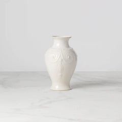 French Perle White Bouquet Vase