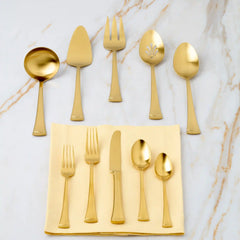 Portola Gold Satin 5-Piece Hostess Set